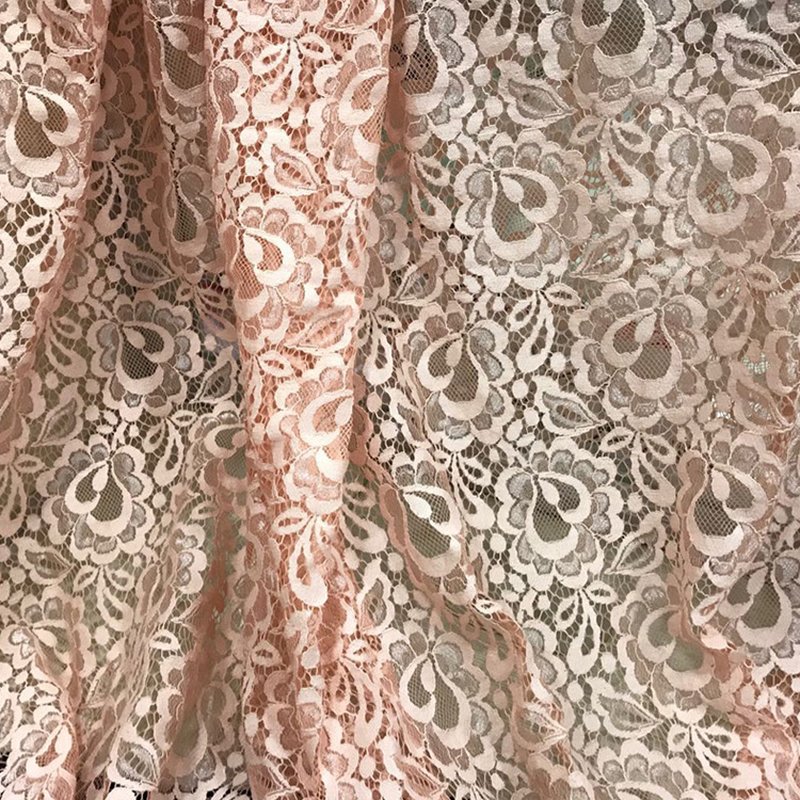 Dress Cutwork Nylon Lace Fabric for Women's Wear Wholesale Supplier 11